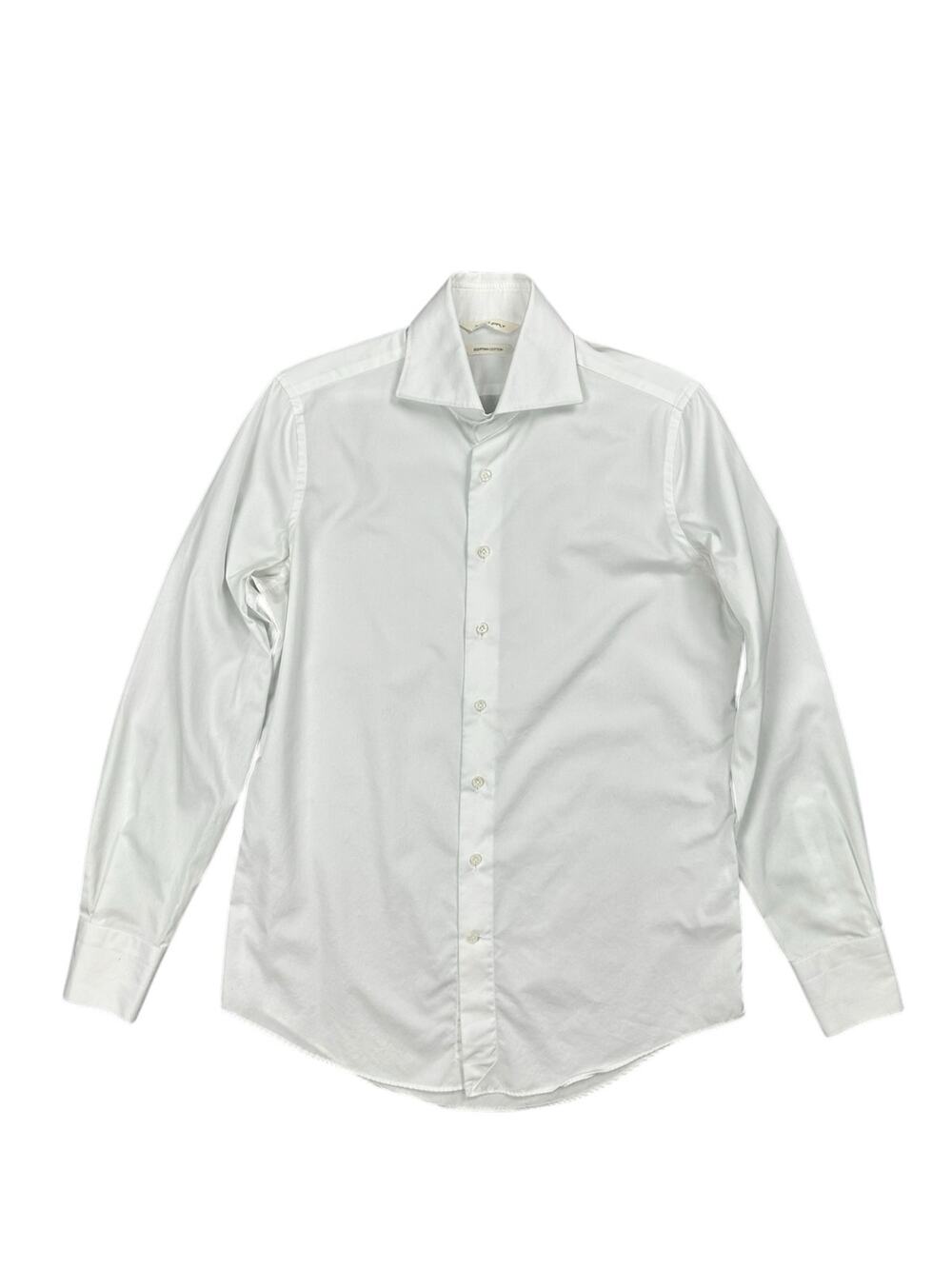 Suitsupply Thomas Mason Egyptian Cotton Slim Fit Formal Shirt — 37/14.5 (Small)